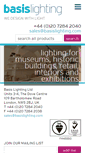 Mobile Screenshot of basislighting.com